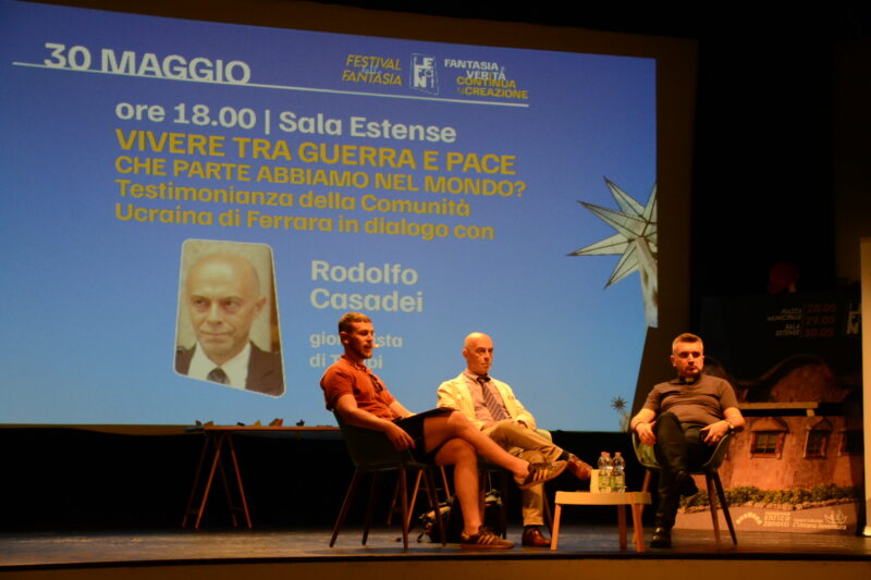 Fefant 2026 30.05.2026 Vivere tra guerra e pace con Rodolfo Casdei e la comunità ucraina