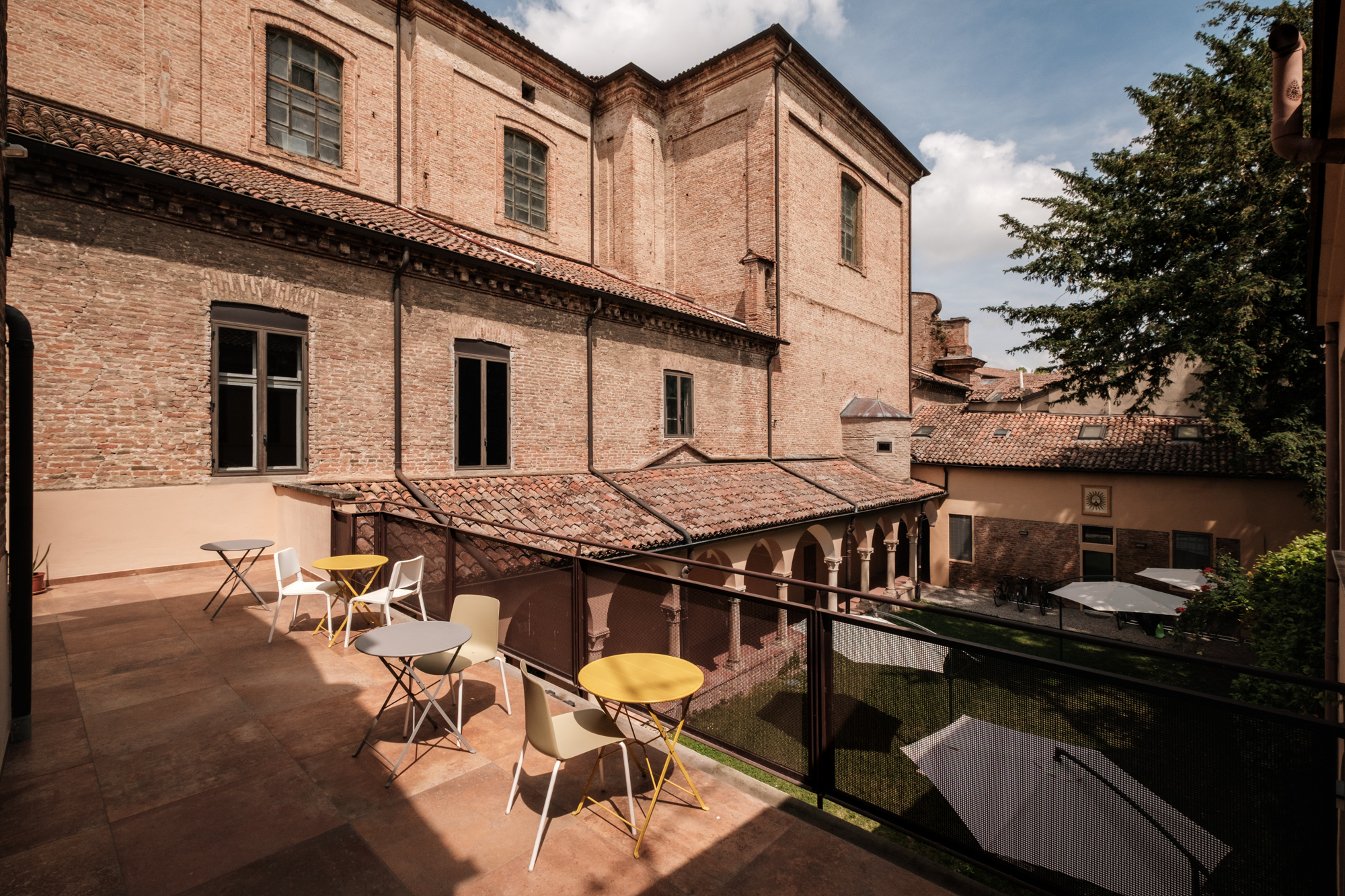 Foto di promozione del campus per universitari Santa Teresa - foto dal terrazzo