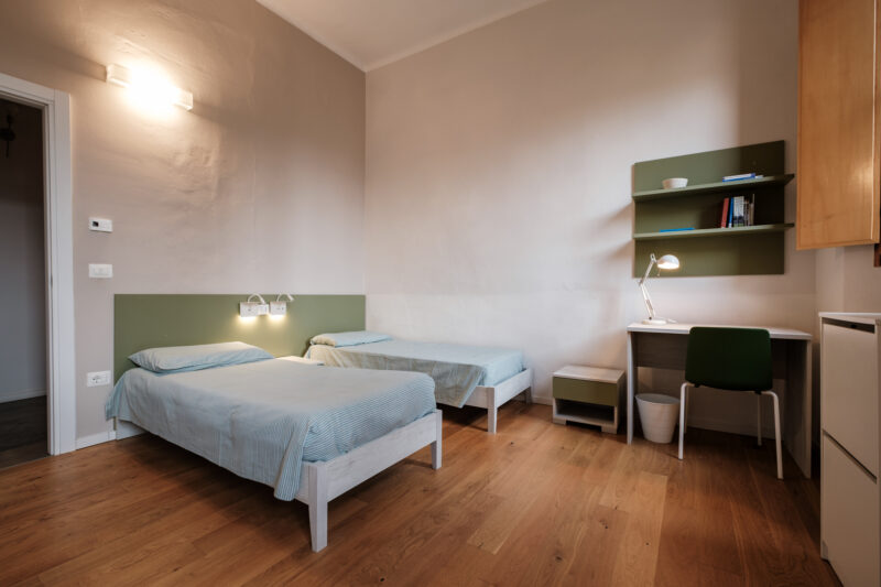 Esempio Stanza Doppia del collegio di merito Santa Teresa per studenti universitari