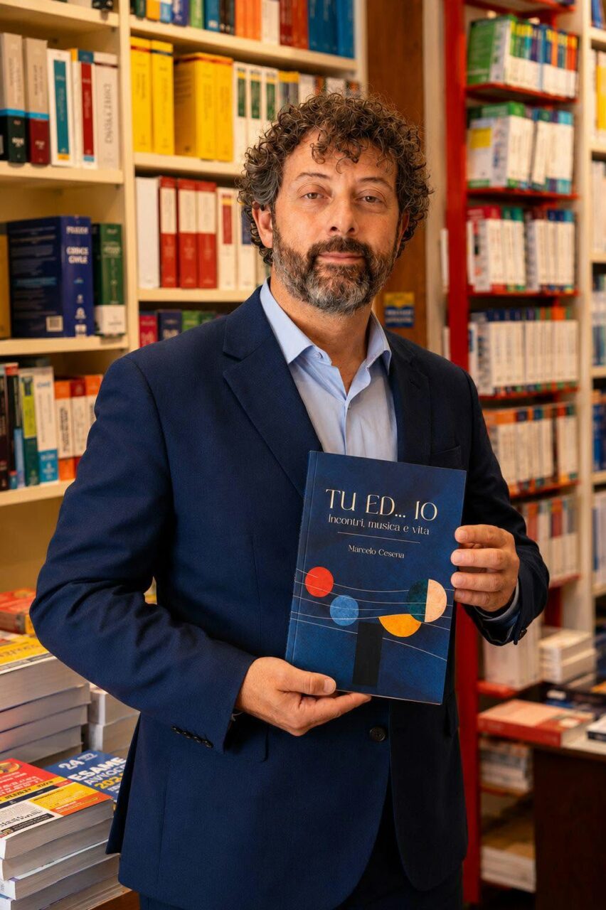 Foto di Marcelo Cesena per l'evento di presentazione del suo libro - tu ed io