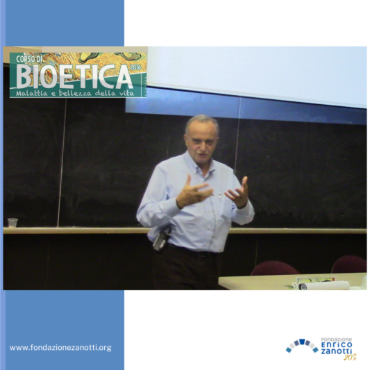 Corso di Bioetica 2016 – IV incontro