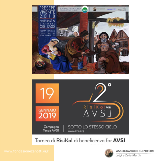 Campagna Tende AVSI 2018-19